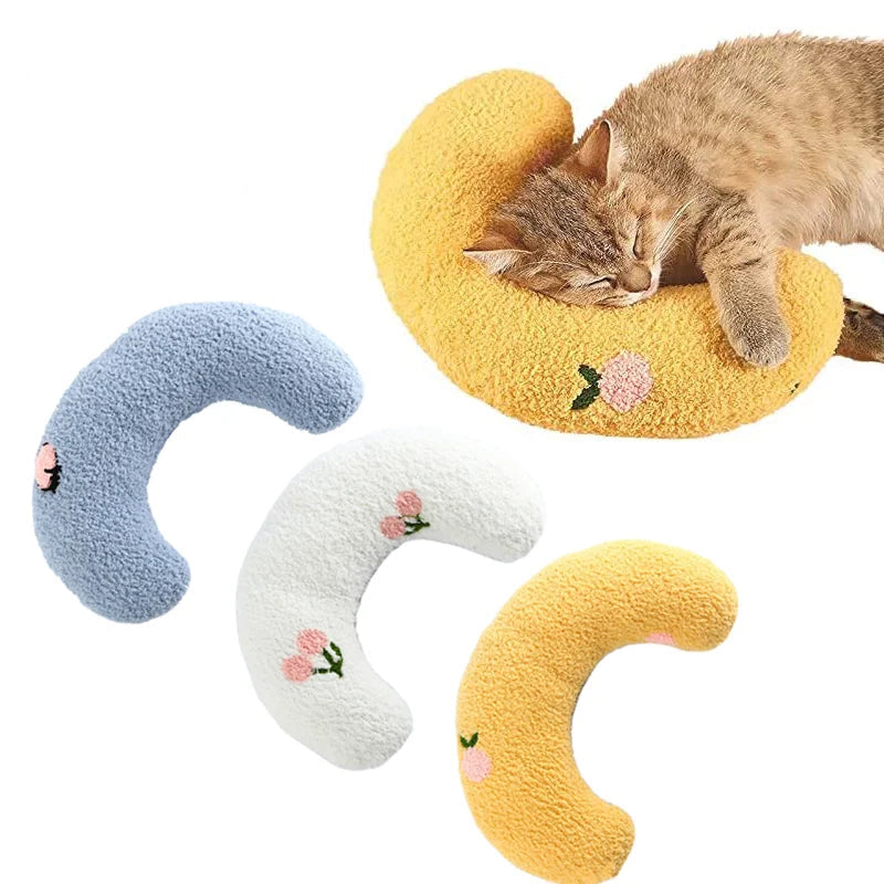 Coussin en U Douillet pour Chats et Petits Chiens