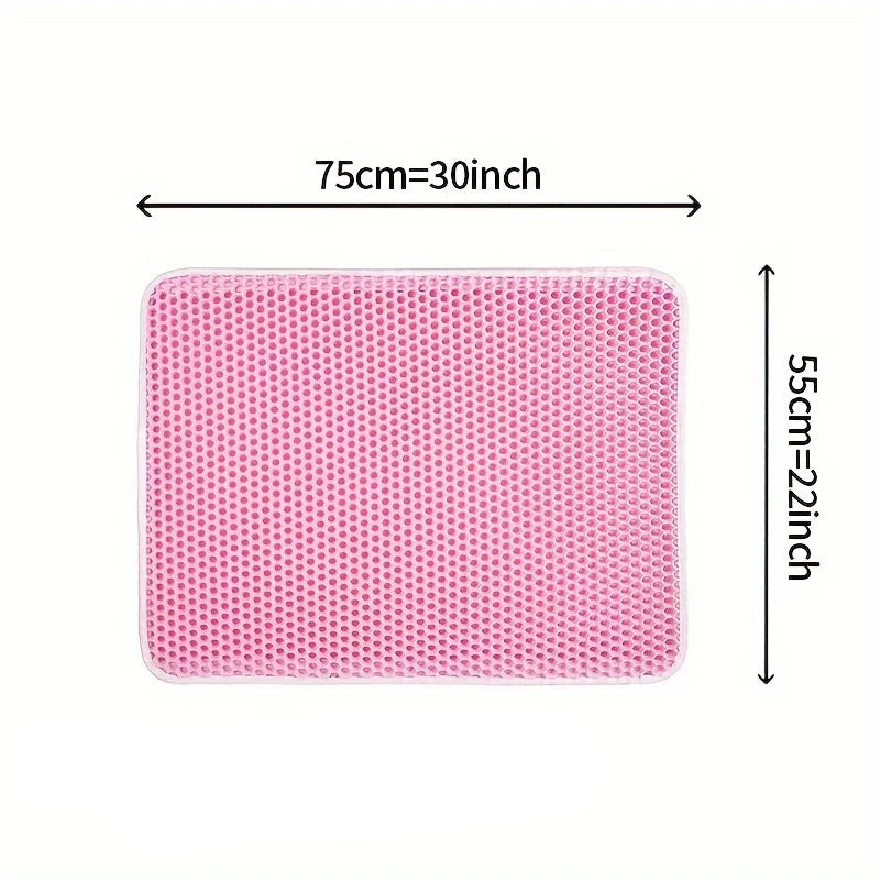 Tapis de Litière Grand Format Double Couche
