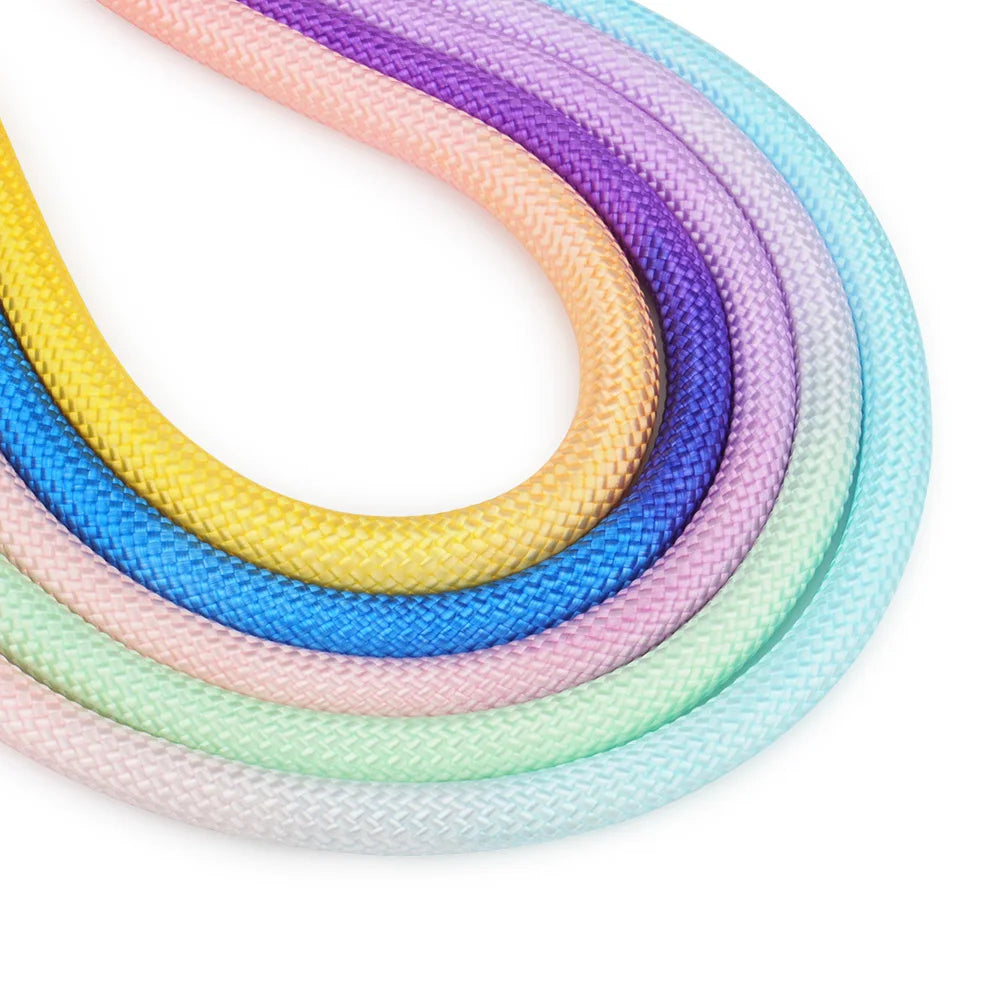 Laisse Corde Mains Libres Pastel pour Chien