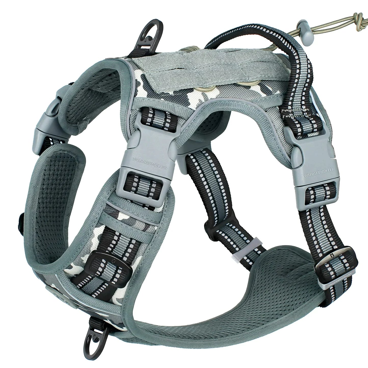 Harnais Tactique Anti-traction pour Chien
