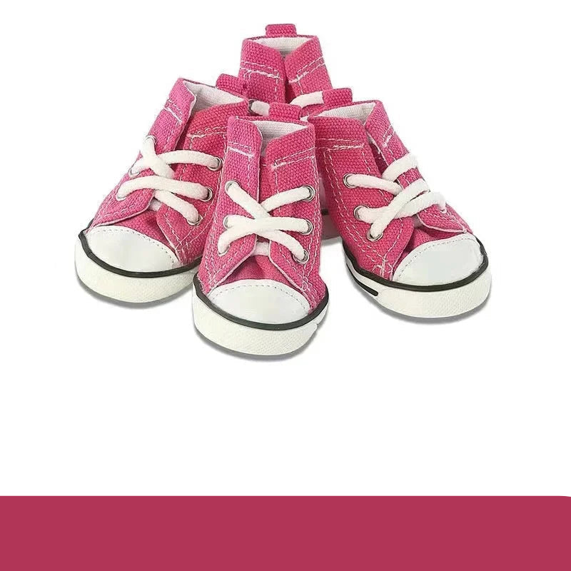 Chaussures en Toile pour Chien et Chat – Basket Antidérapante Respirante