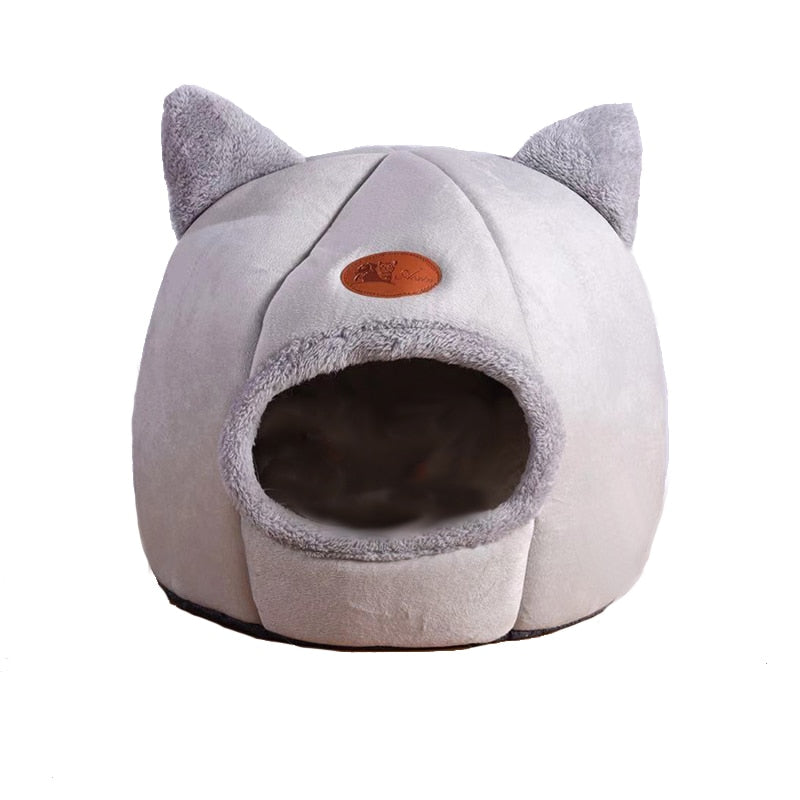 Tente Douillette pour Chat et Petit Chien – Hiver & Confort Total