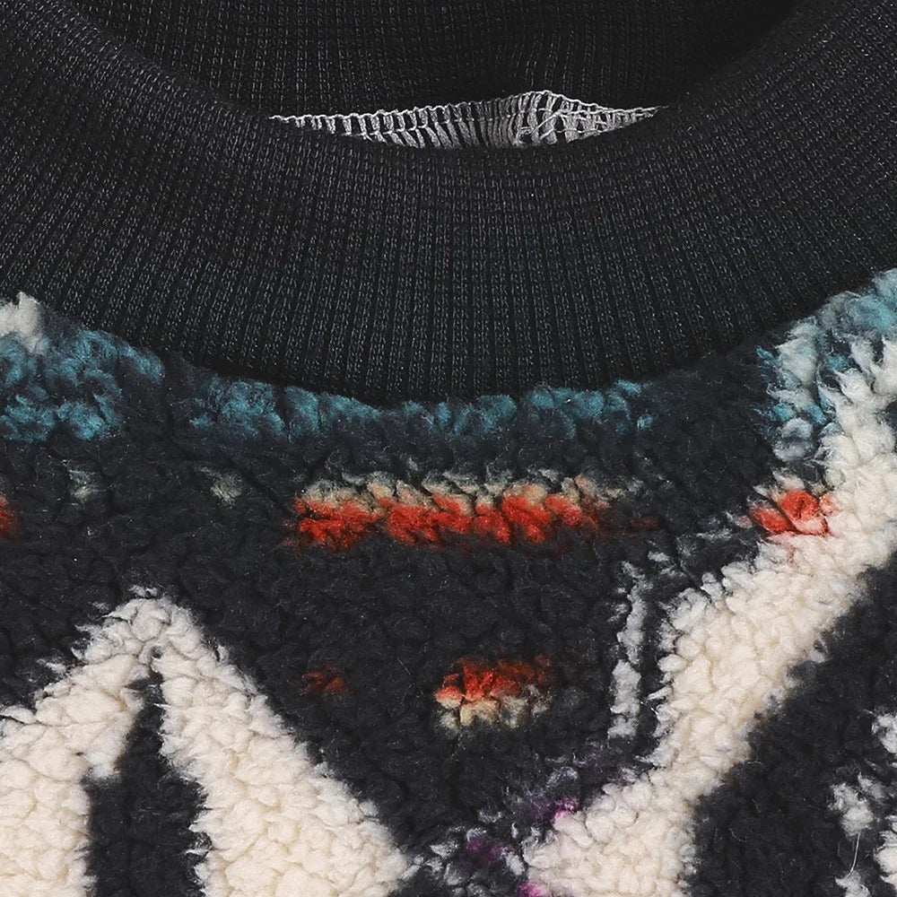 Pull Polaire à Motifs Géométriques pour Chien