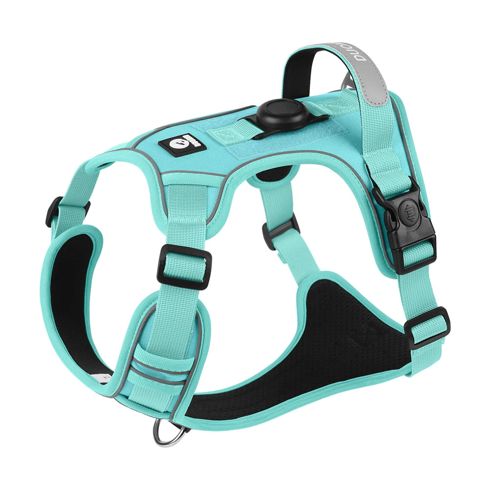 Harnais Anti-traction compatible avec GPS/AirTag pour Chien