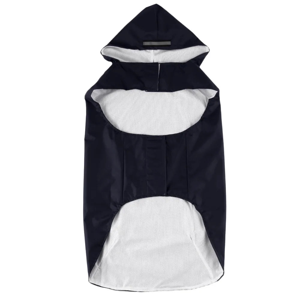 Poncho Imperméable Réfléchissant pour Chien toutes Tailles