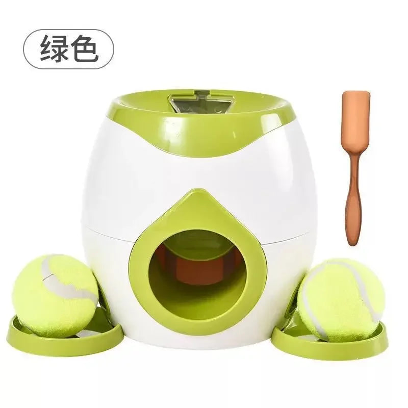 Distributeur de Balles pour Chiens avec Distributeur de friandises