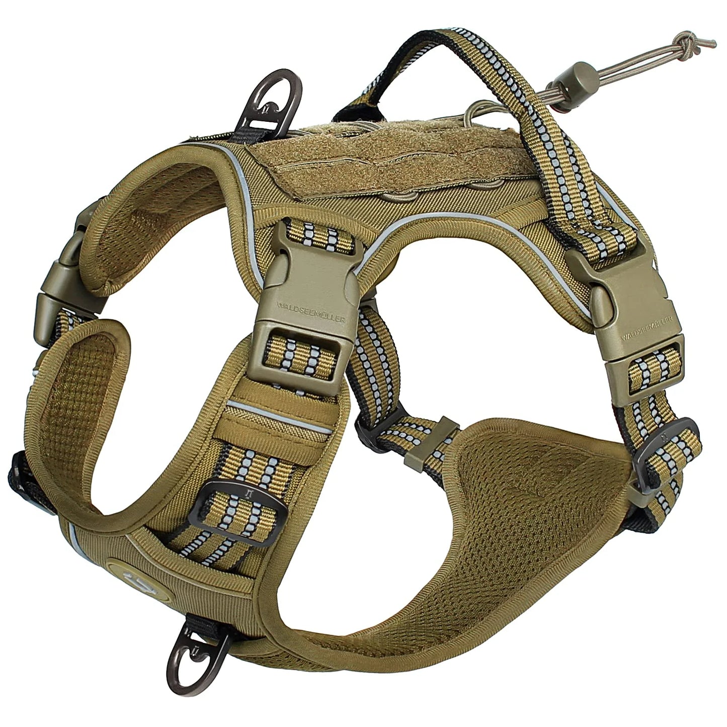 Harnais Tactique Anti-traction pour Chien