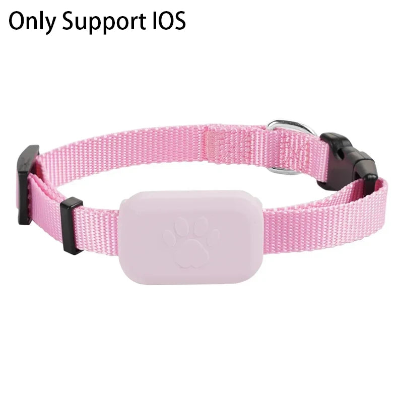 Collier GPS Bluetooth Étanche pour Chat et Chien (iOS)
