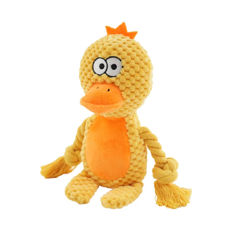 Peluche Animaux Rigolos avec Couineur pour Chiens