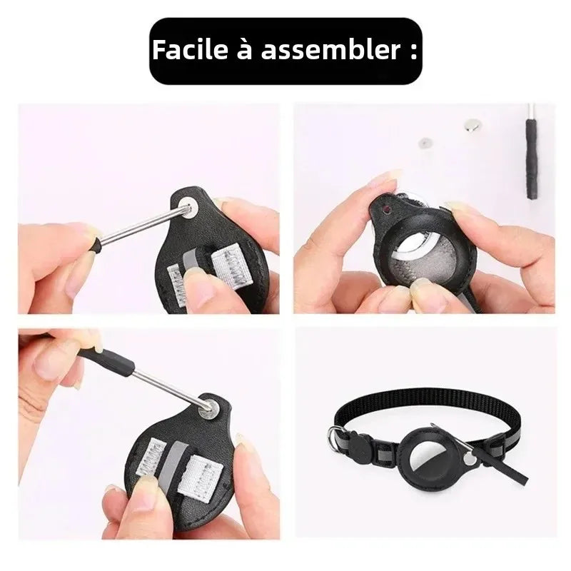 Collier GPS Étanche Anti-Perte pour Chats