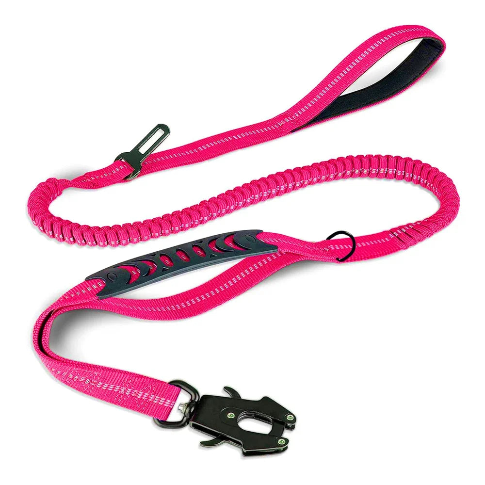 Laisse Tactique & Ceinture de Sécurité Voiture Pro pour Chien