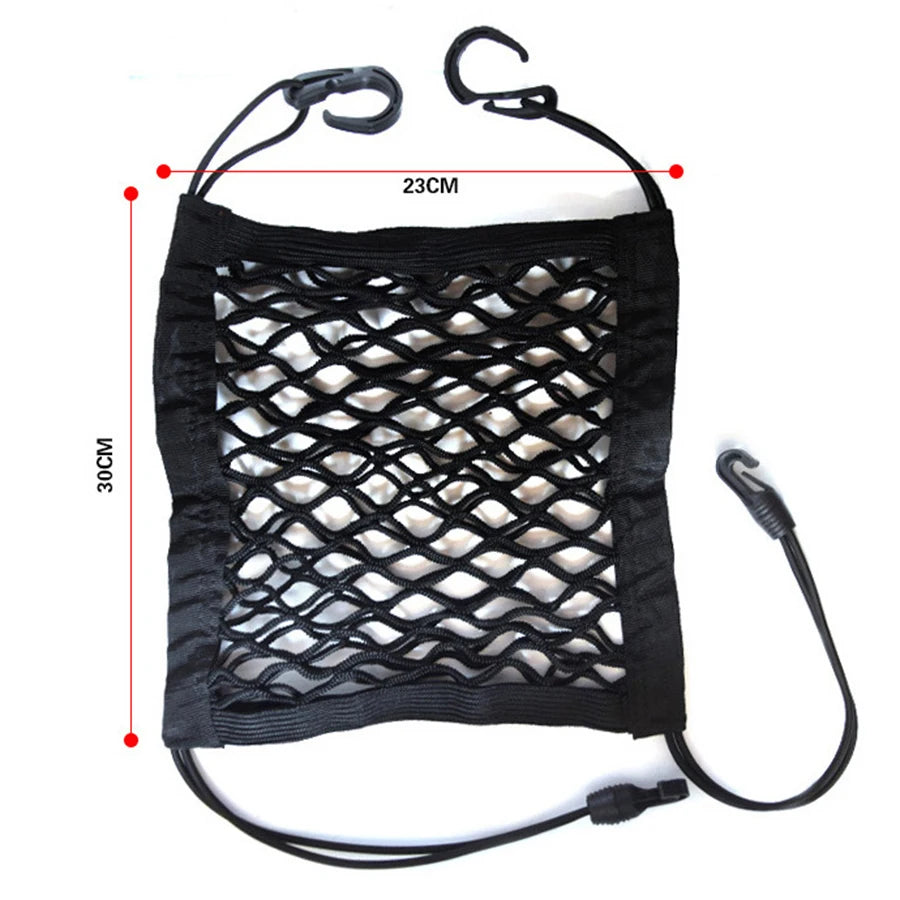Filet de Séparation Voiture pour Chiens – Élastique 3 Couches avec Poche
