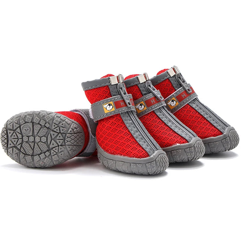 Chaussures Respirantes Antidérapantes pour Chiens (Lot de 4)