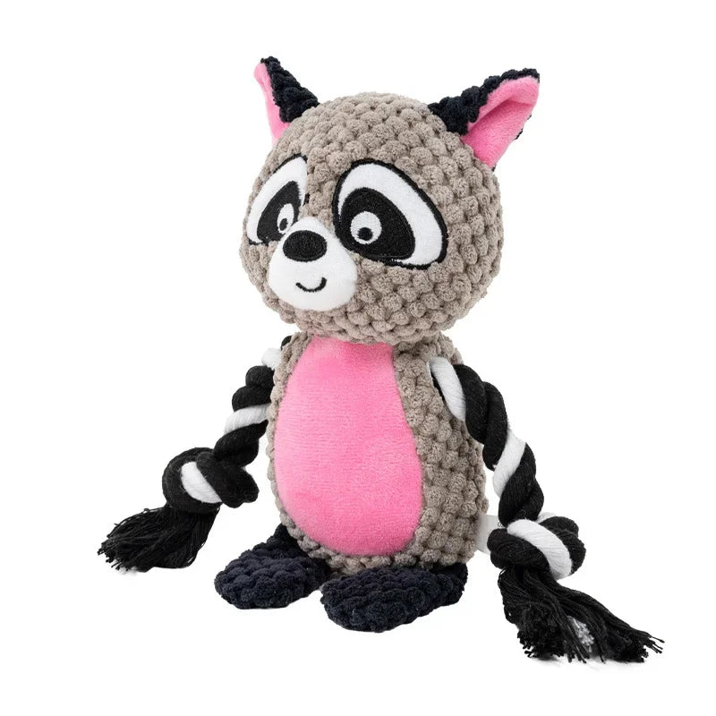 Peluche Animaux Rigolos avec Couineur pour Chiens