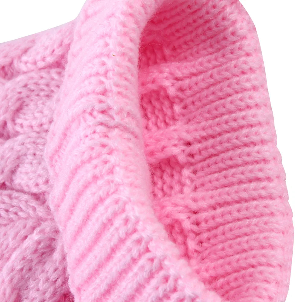 Pull d’Hiver Torsadé pour Petit Chien