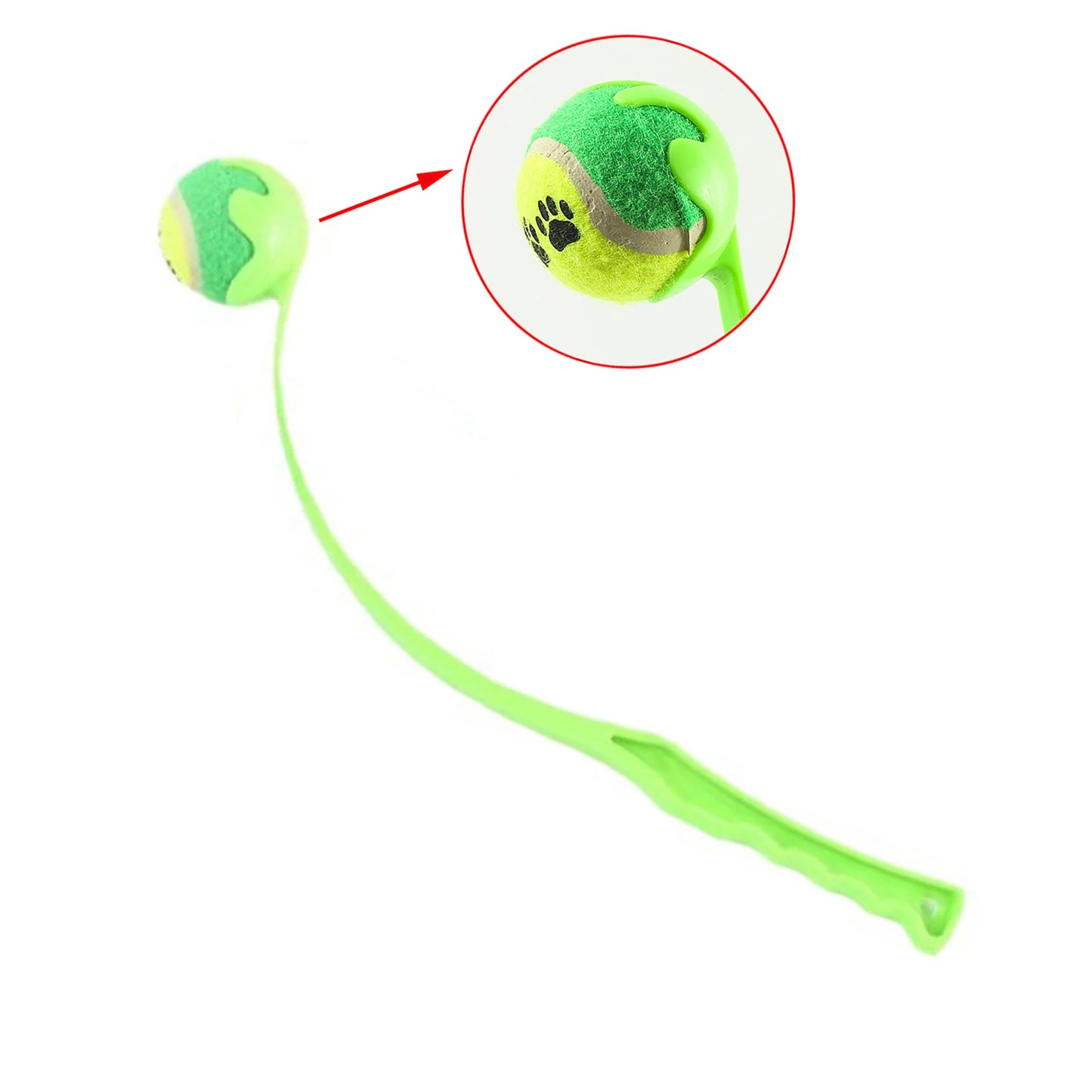 Lanceur de Balle de Tennis pour Chiens
