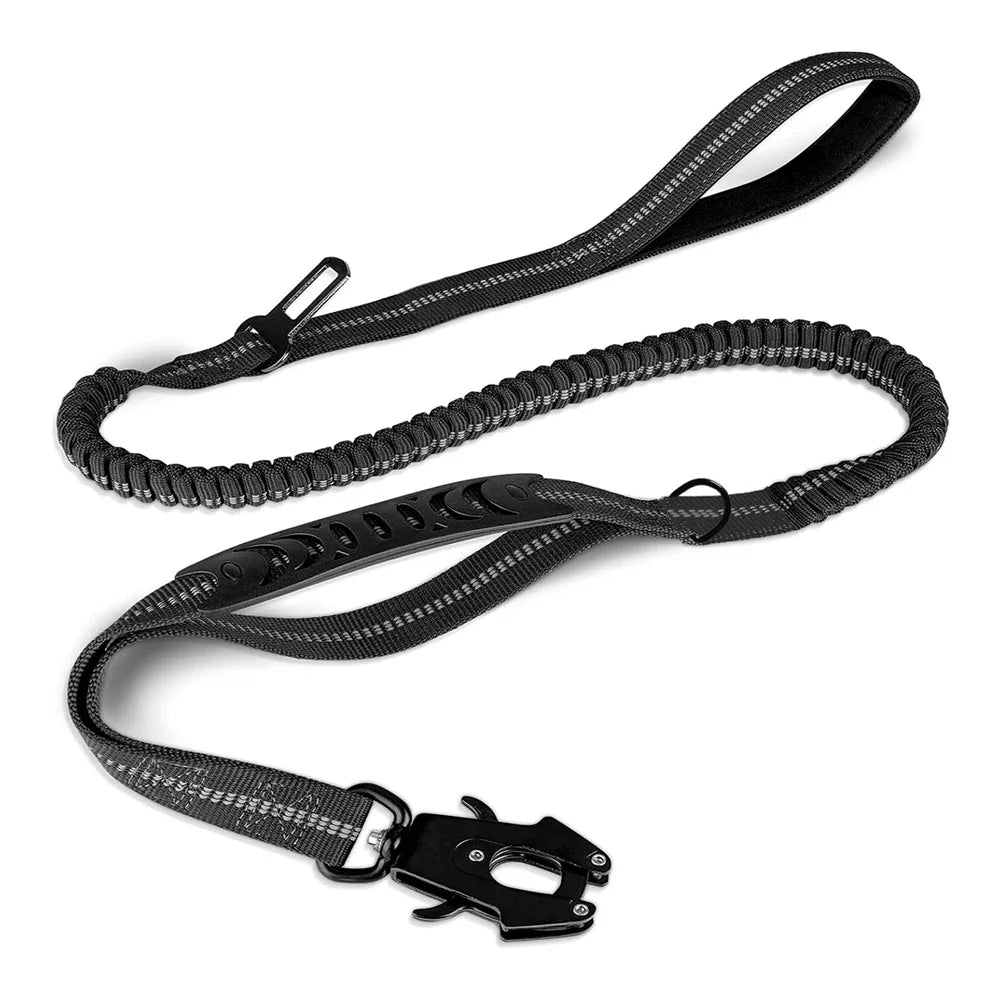 Laisse Tactique & Ceinture de Sécurité Voiture Pro pour Chien