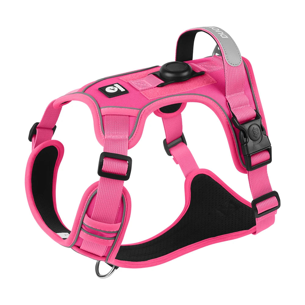Harnais Anti-traction compatible avec GPS/AirTag pour Chien