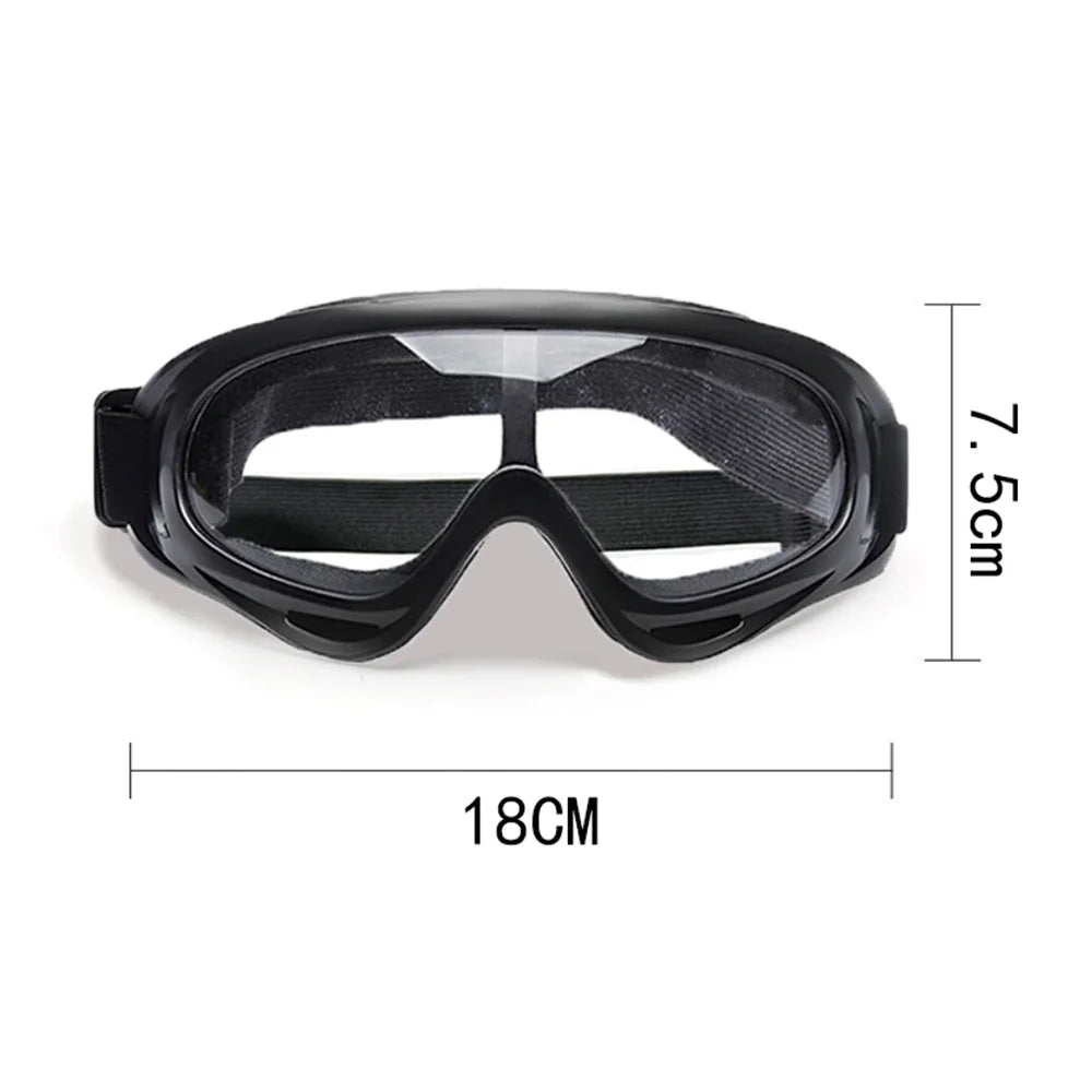 Lunettes de Protection Ajustables pour Chiens - Anti-UV et Anti-Vent