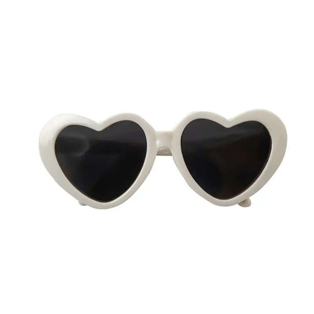 Lunettes en Forme de Cœur pour Chats et Petits Chiens