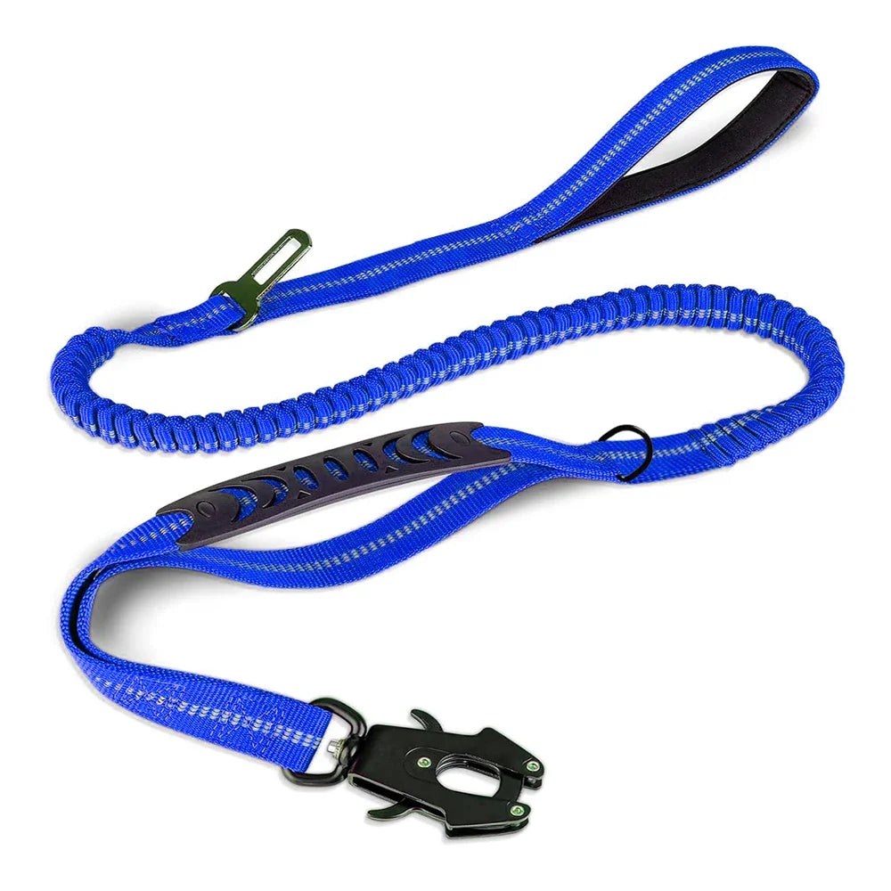 Laisse Tactique & Ceinture de Sécurité Voiture Pro pour Chien