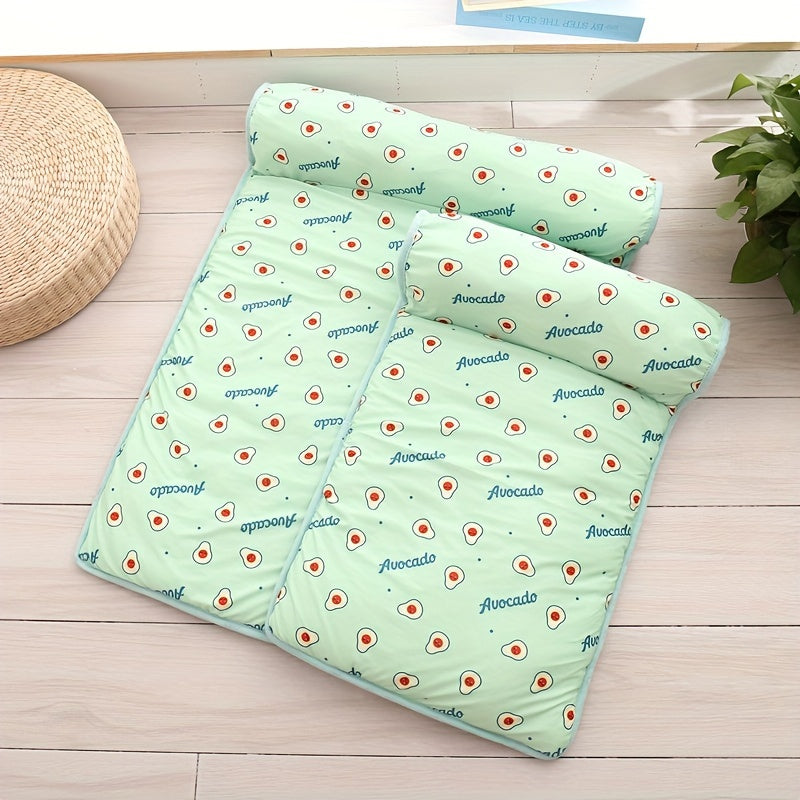 Tapis Rafraîchissant avec Oreiller pour Chien
