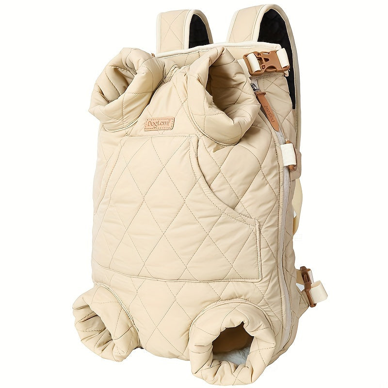 Sac à Dos Matelassé pour Chien ou Chat