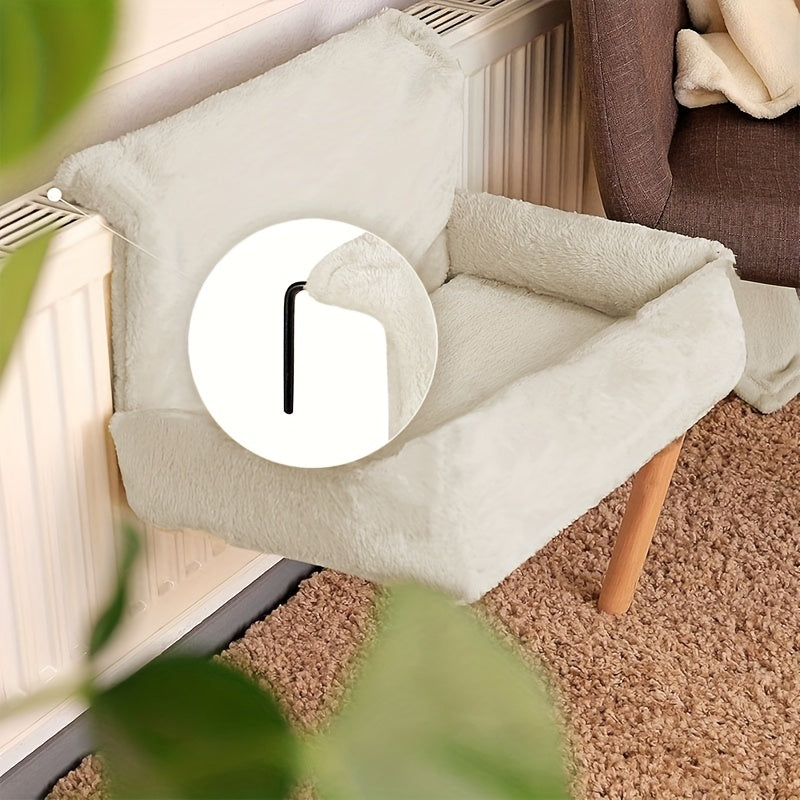 Hamac pour Radiateur en Polyester pour Chats