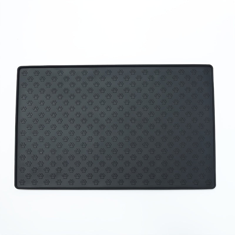Tapis de gamelle antidérapant en silicone pour chien et chat