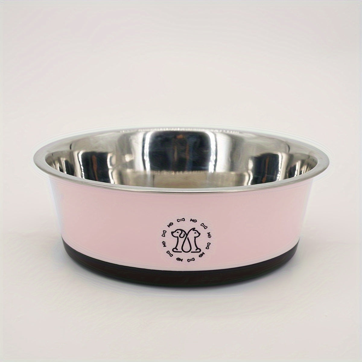 Gamelle inox antidérapante design Patte pour chien (XS à L)