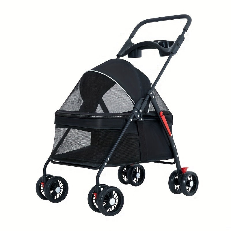 Poussette pour Animaux Pliable et Légère