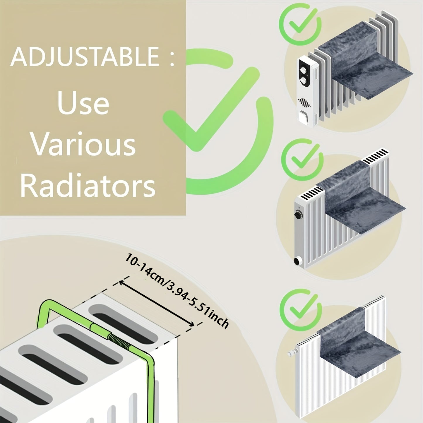 Hamac Chauffant Ajustable pour Radiateur