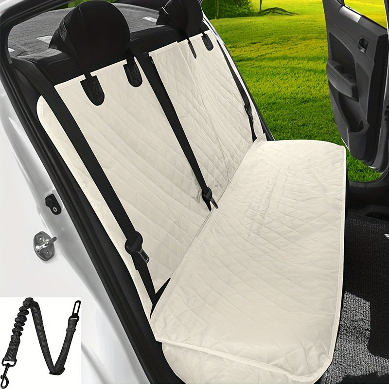 Housse de Siège Voiture Antidérapante et Imperméable pour Chien