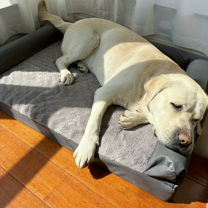 Canapé Orthopédique avec Mousse Massage 25D pour Chien et Chat