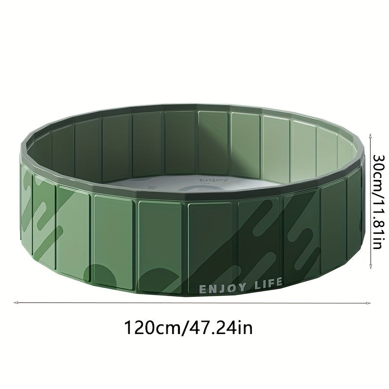 Piscine Camouflage Pliable pour Chiens et Chats