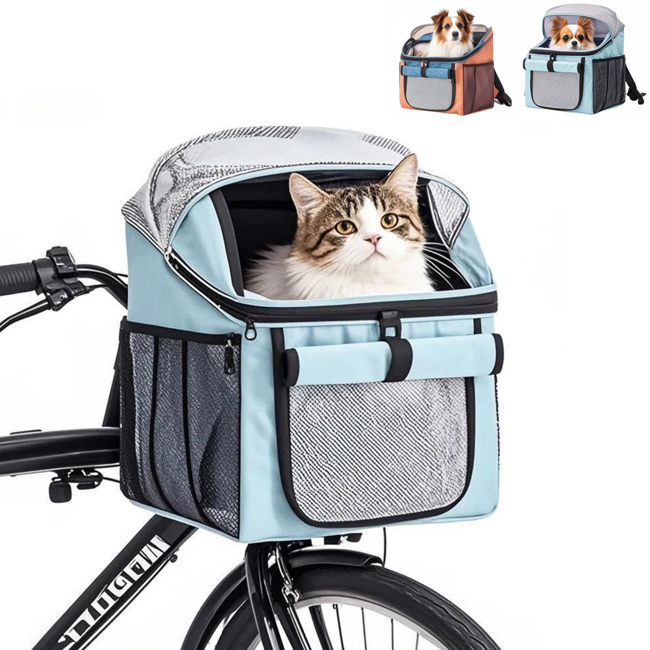 Sac vélo arrière pliable pour Chiens et Chats