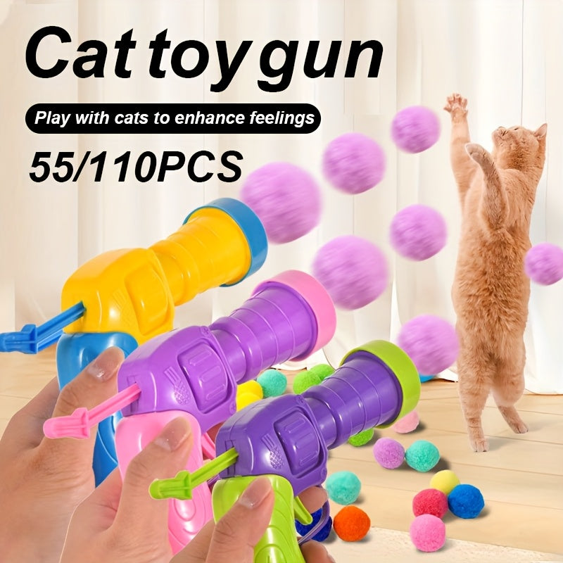 Lanceur de Balles en Peluche pour Chats et Chiens