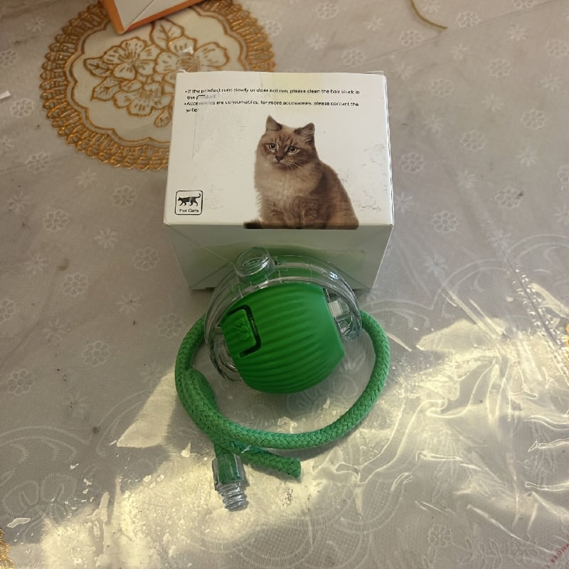 Jouet Balle Automatique Interactif Rechargeable pour Chiens et Chats