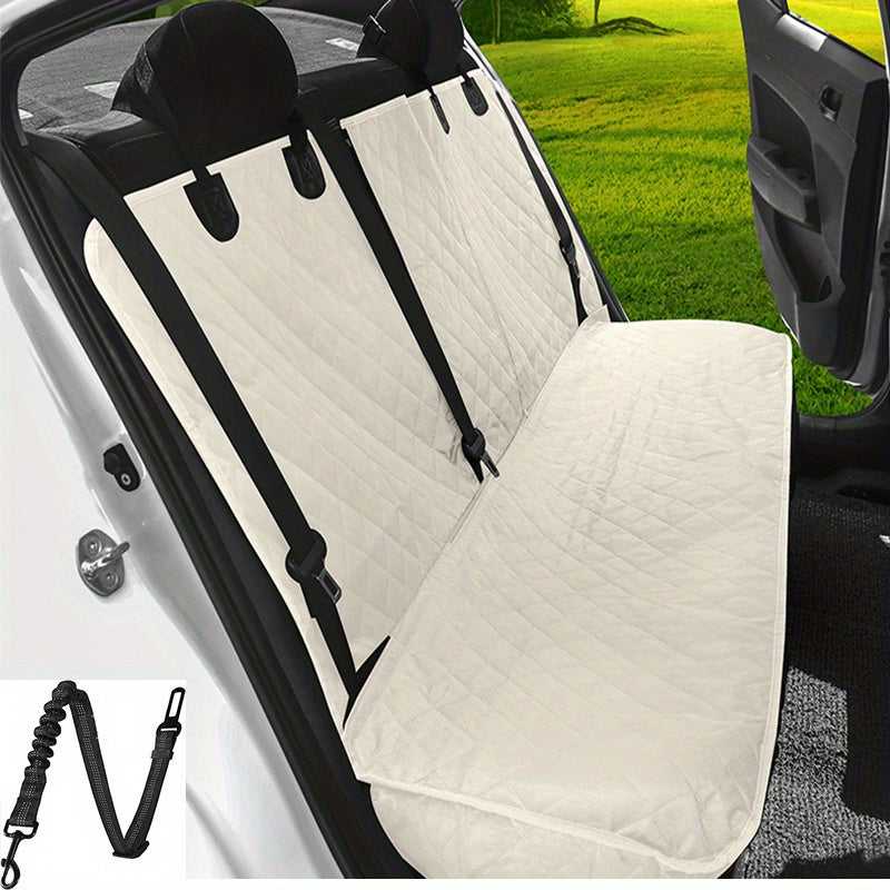 Housse de Siège Voiture Antidérapante et Imperméable pour Chien