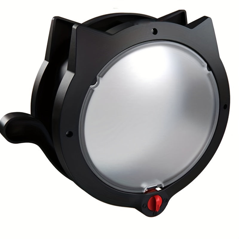 Porte à Battant Rond pour Chat et Petit Chien – Système de Verrouillage 4 Positions