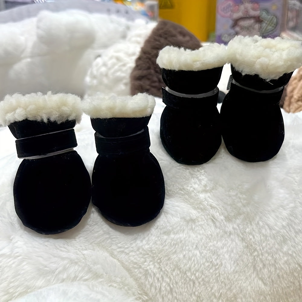 Bottines Chaudes Antidérapantes pour Chats ou Chiens
