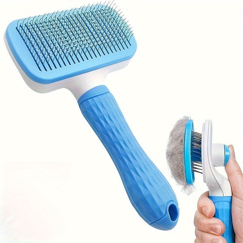 Brosse Autonettoyante pour Chiens et Chats – Picots Souples
