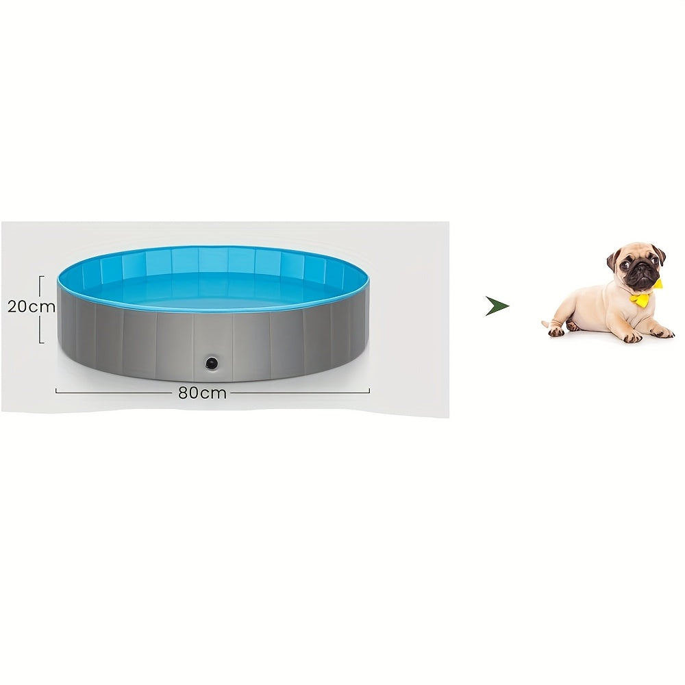 Piscine Pliable Extérieure pour Chiens – 80/120/140/160cm