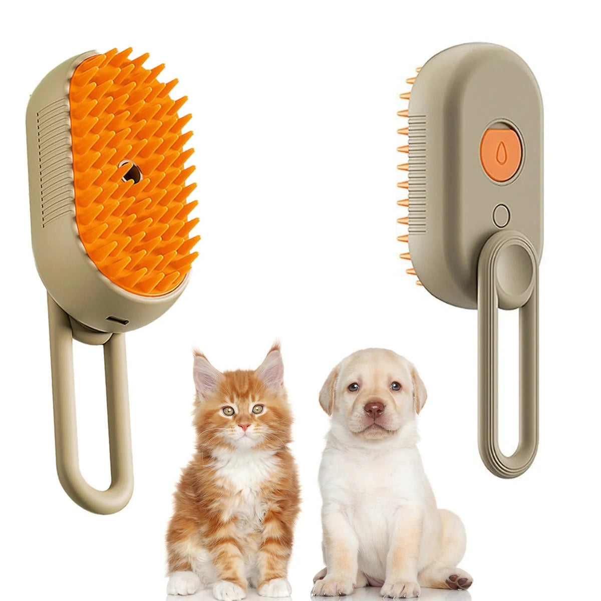 Brosse Vapeur 3-en-1 pour Animaux, visuel produit