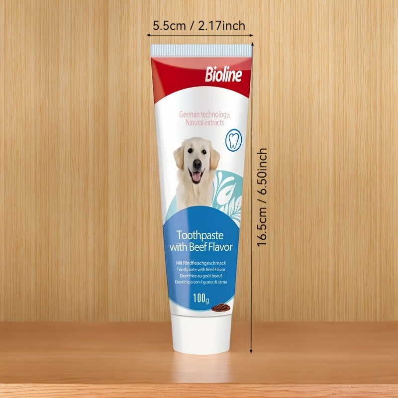 Kit Dentaire Silicone PetSmile avec Dentifrice Bioline