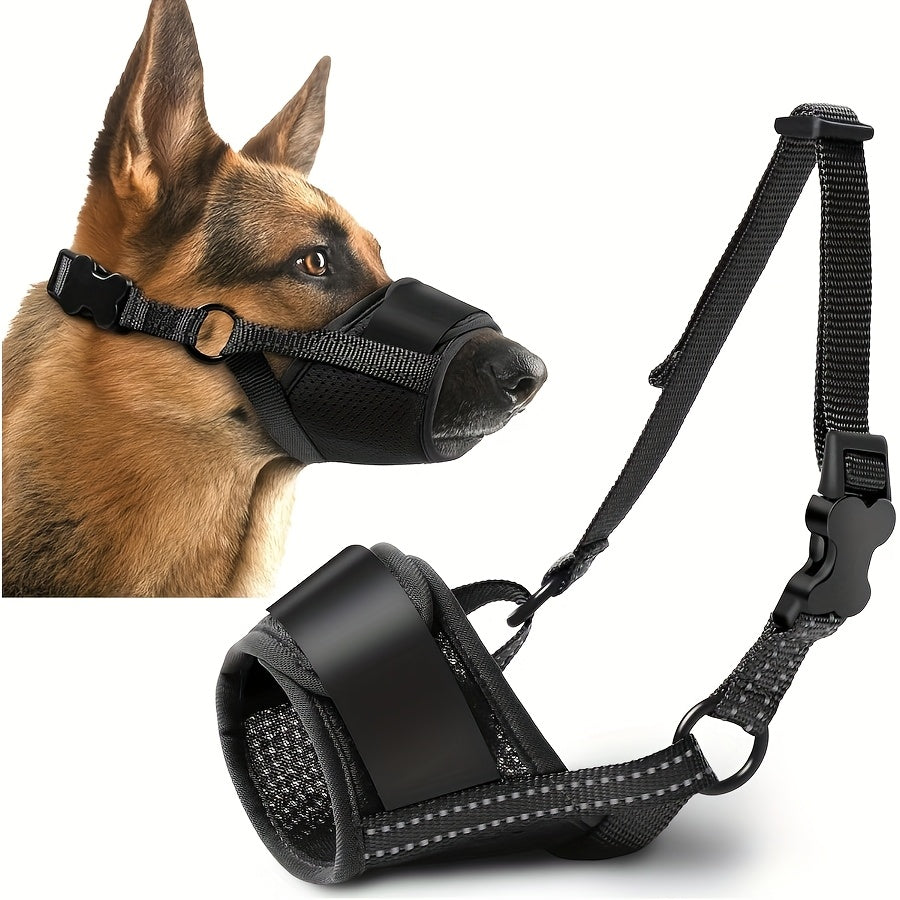 Muselière Souple Anti-Morsure pour Chiens