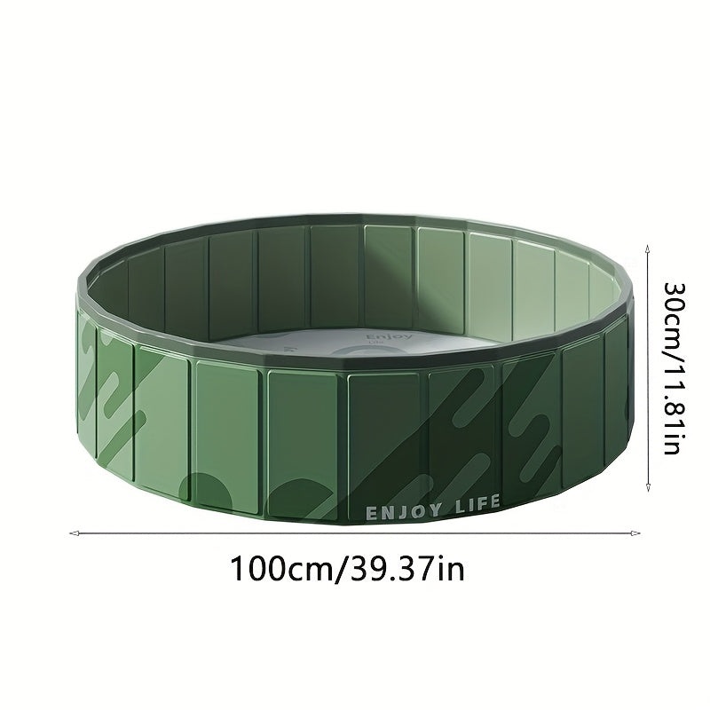 Piscine Camouflage Pliable pour Chiens et Chats