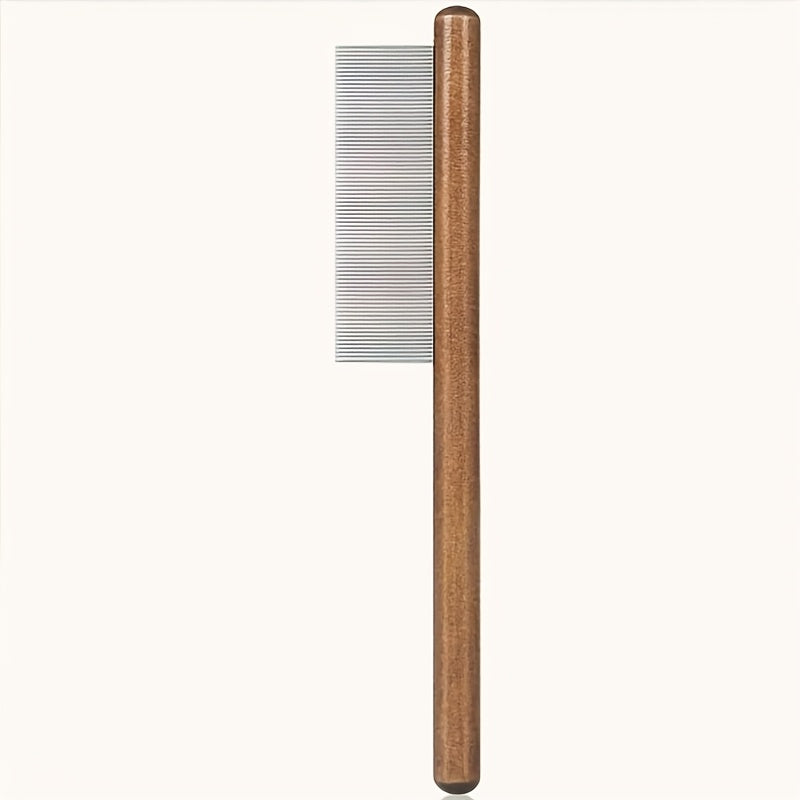Peigne de Toilettage en Bois pour Chats et Chiens