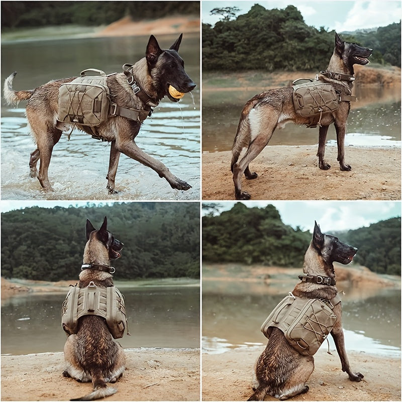 Sac à Dos Tactique pour Chien
