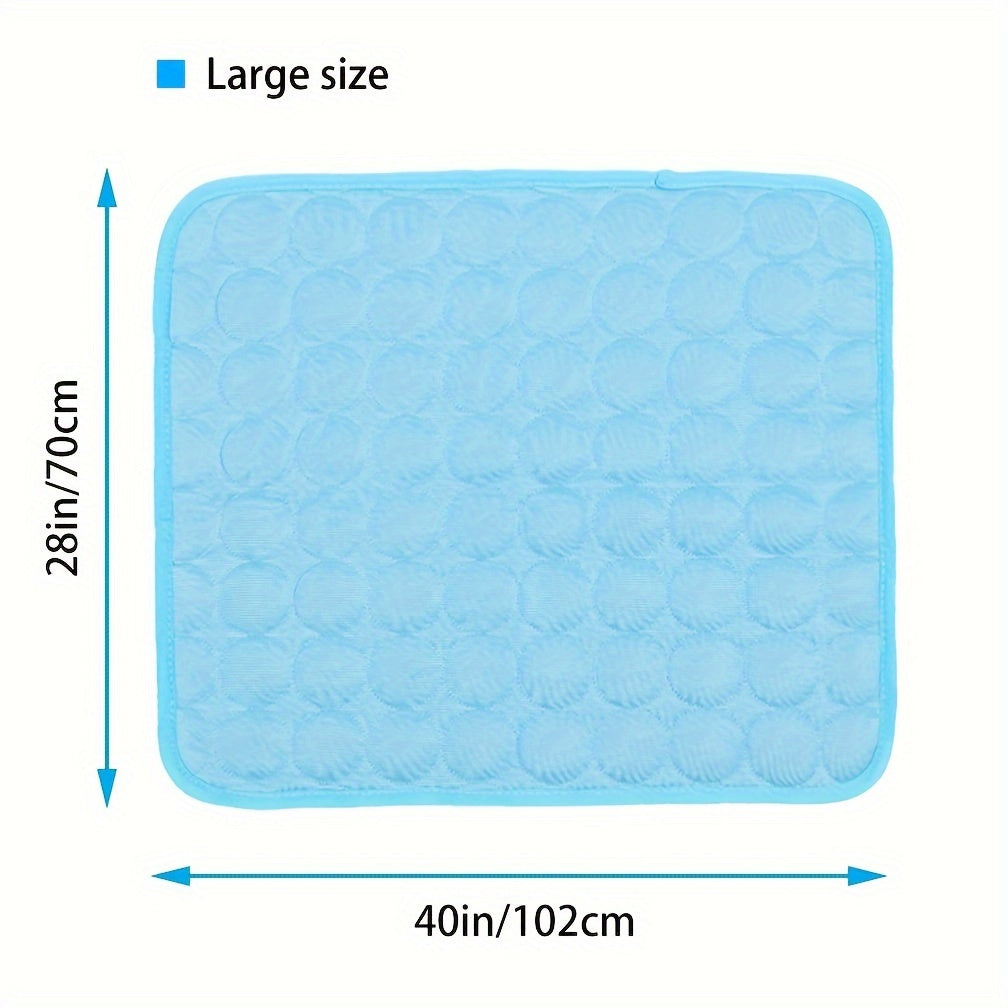 Tapis Rafraîchissant Extra-Large pour Chien – Ice Pad Respirant pour Été